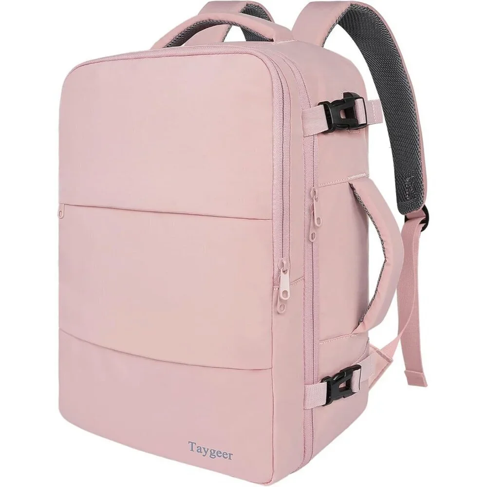 Taygeer Women's Amourpink Travel Backpack Carry On 15.6inch Laptop Backpack